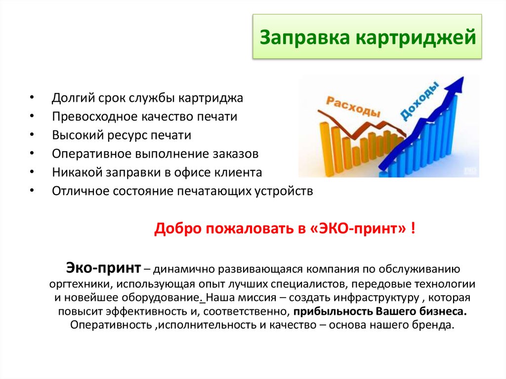 Заправка картриджей