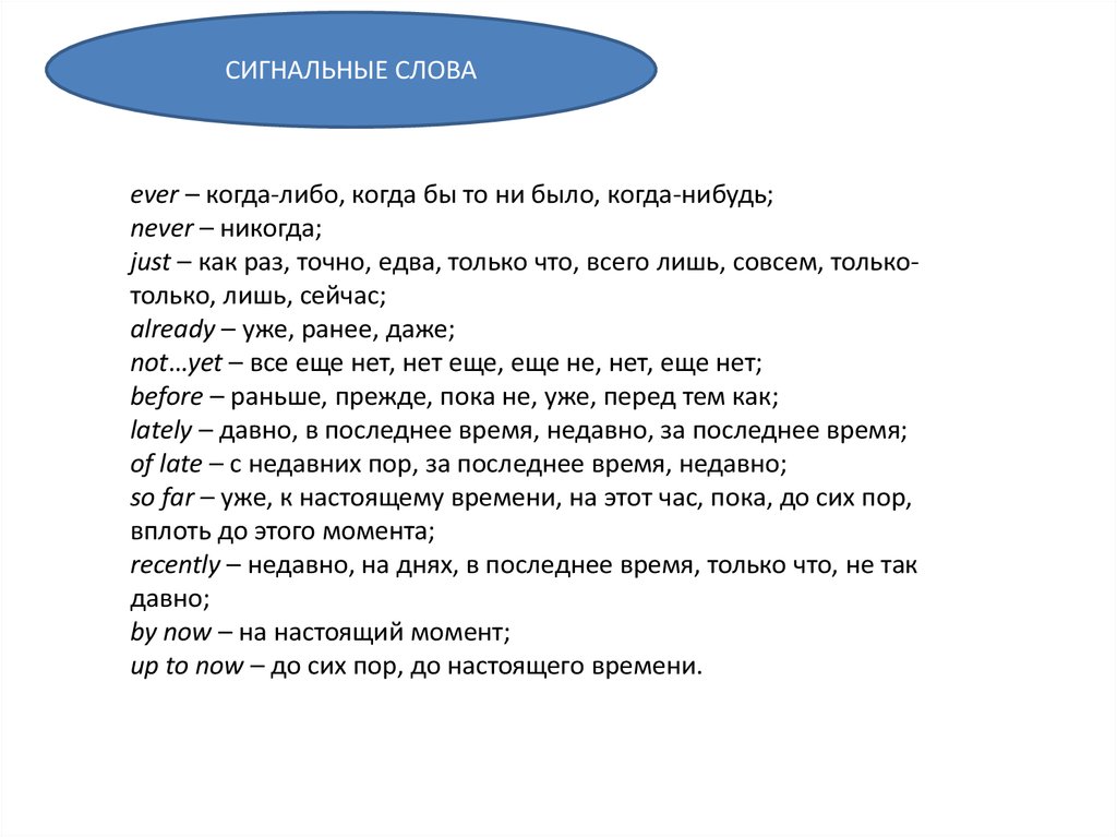 Ever перевести. Слова с ever. Сигнальные слова. Предложение со словом ever. Сигнальное слово by.