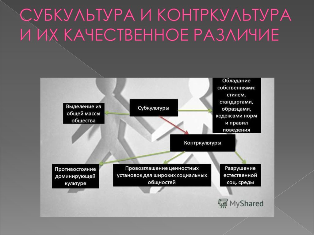 Субкультура и контркультура презентация