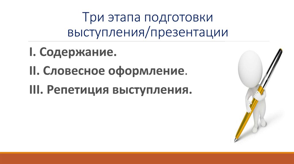 Этапы подготовки презентации