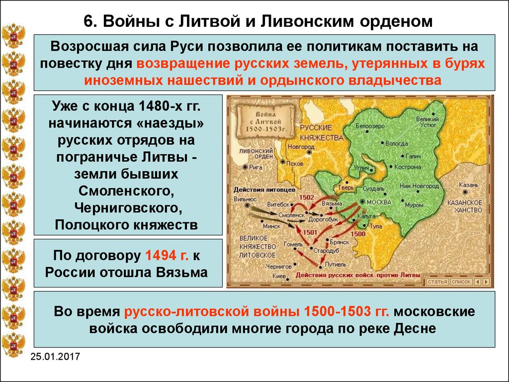 Смоленск был присоединен к великому княжеству. Иван 3 война с Литвой русские земли. Борьба с Ливонским орденом Иван 3. Русско-Ливонская война при Василии 3. Войны с Литвой и Ливонским орденом Иван 3.