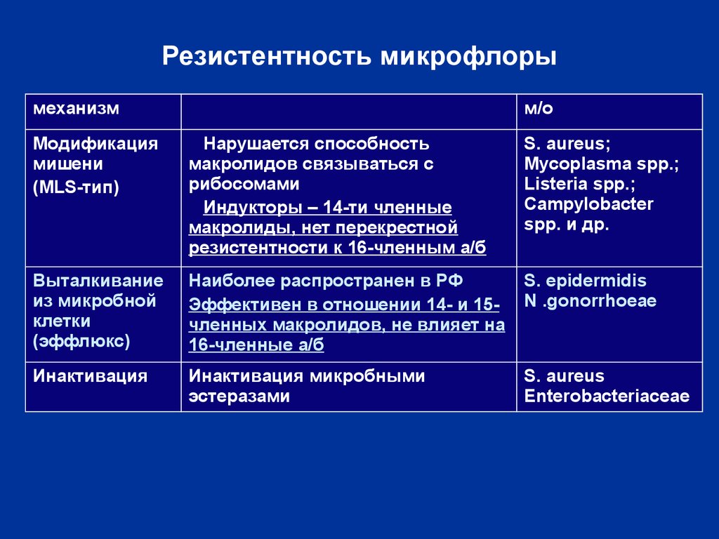 Антибактериальные препараты презентация