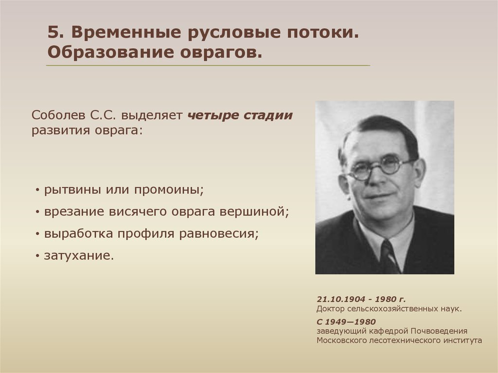 Четыре стадии образования. Временные русловые потоки. Этапы образования оврага. Стадии оврагообразования по Соболеву. Стадии образования оврага.