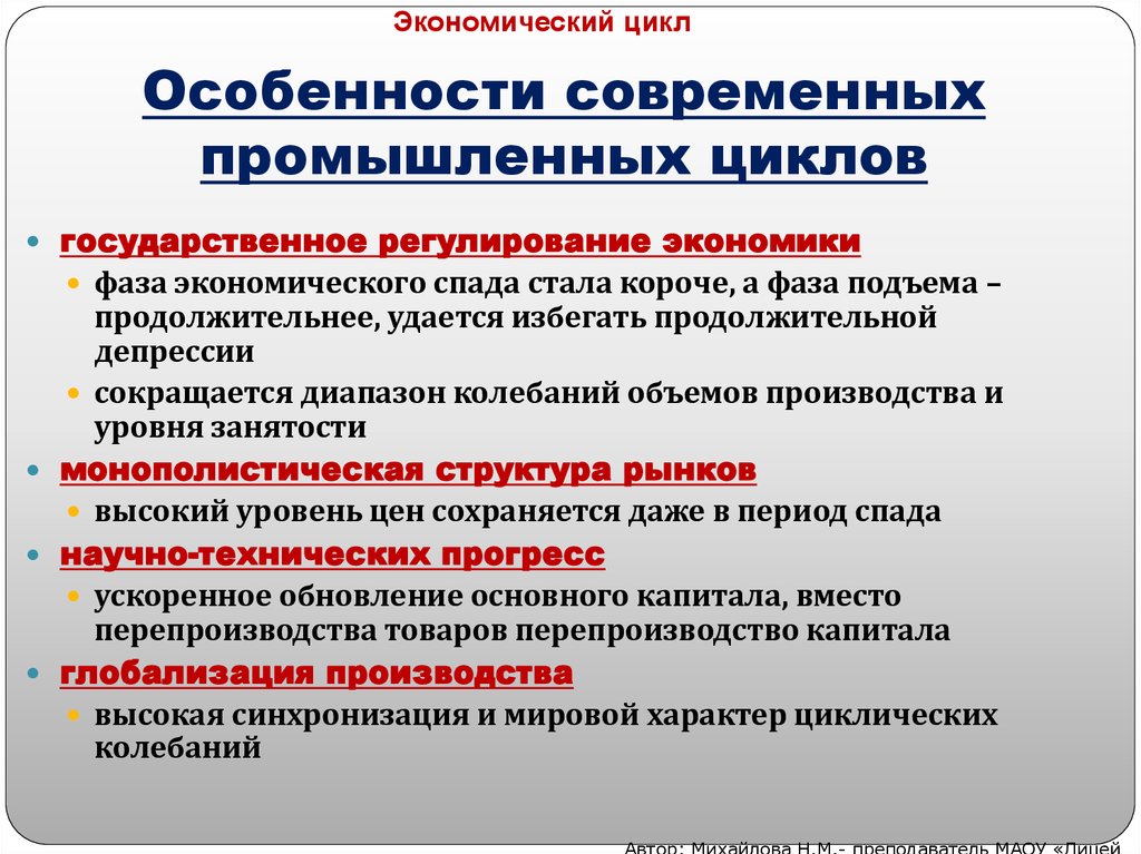 Этапы экономического развития современной россии