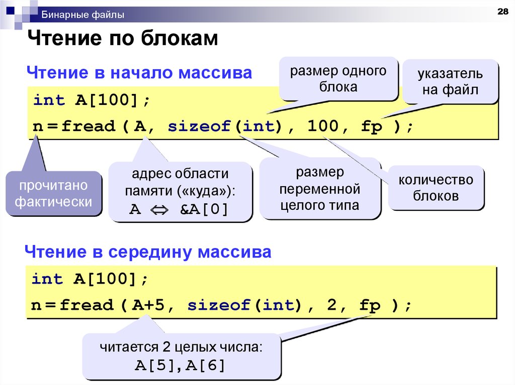 Бинарный файл