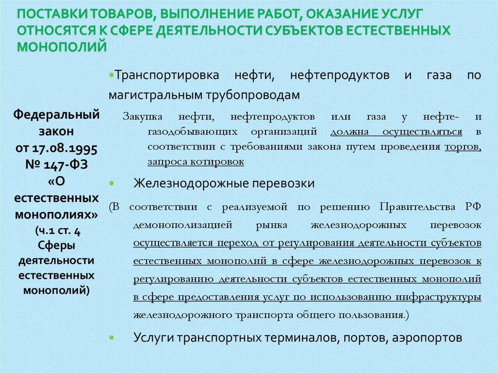 Реестр субъектов естественных монополий 2023