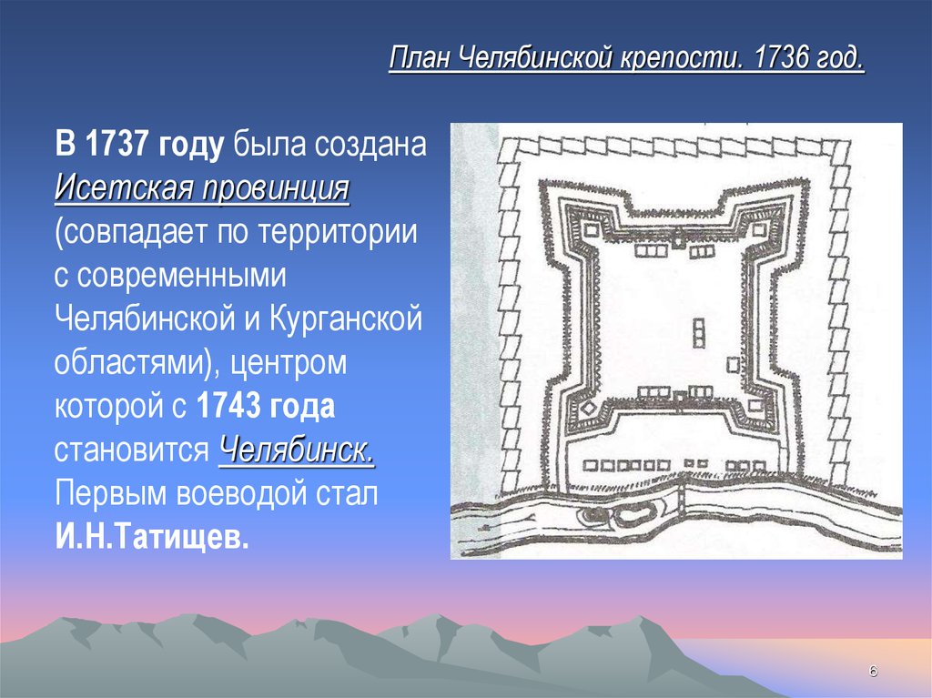 Исетская провинция карта