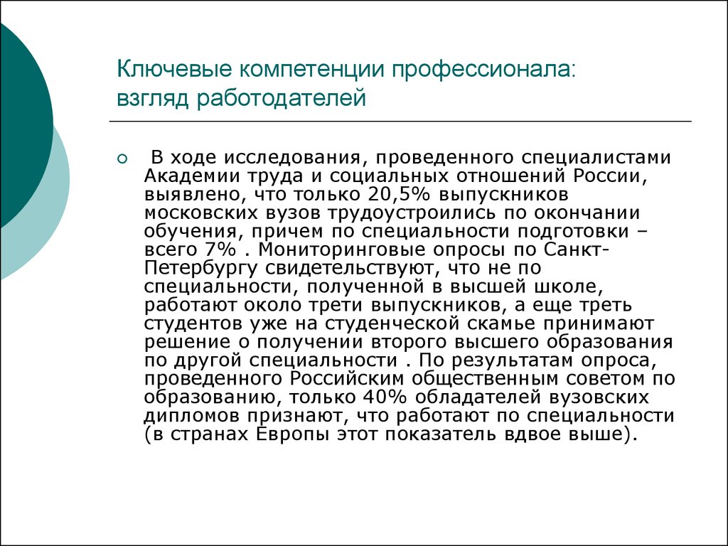 Презентация работодателя для студентов