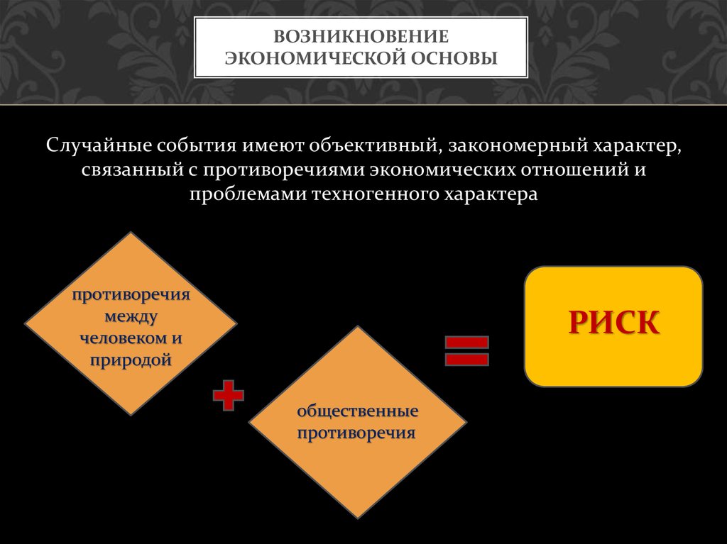 Признаки экономики образования