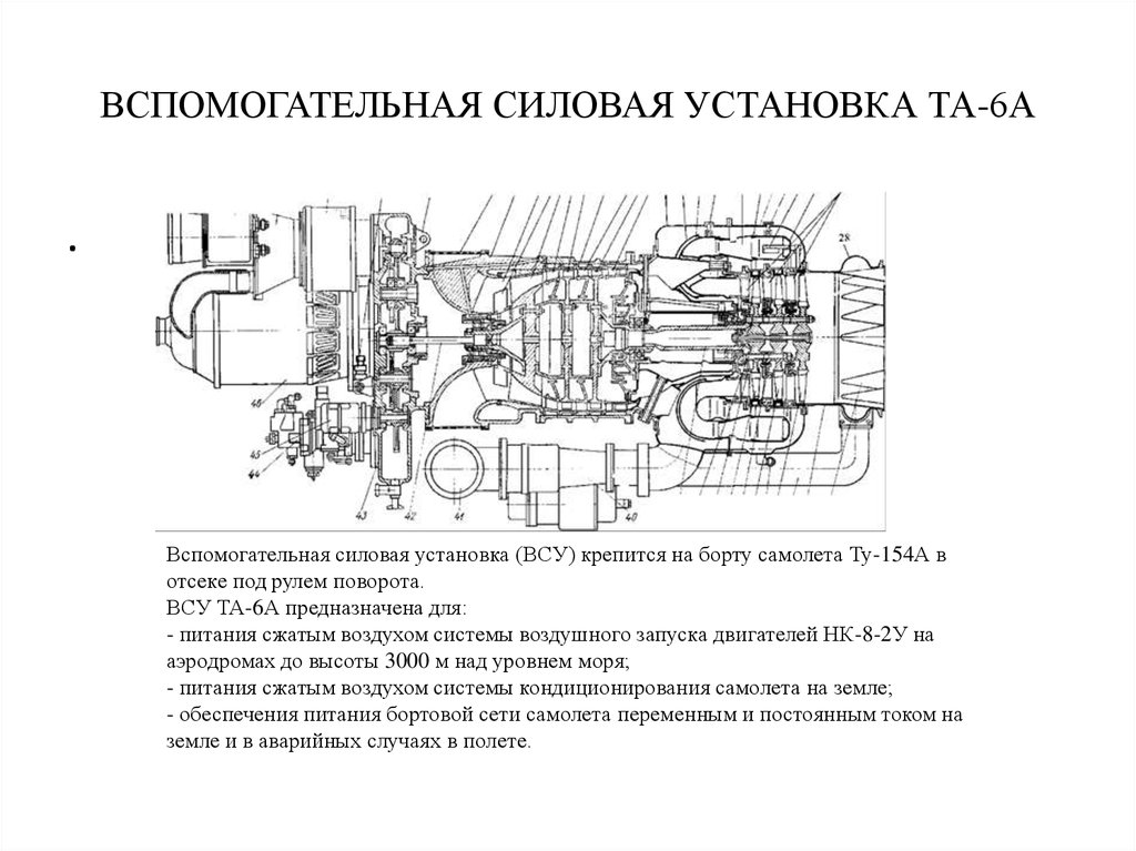 Силовая установка чертеж