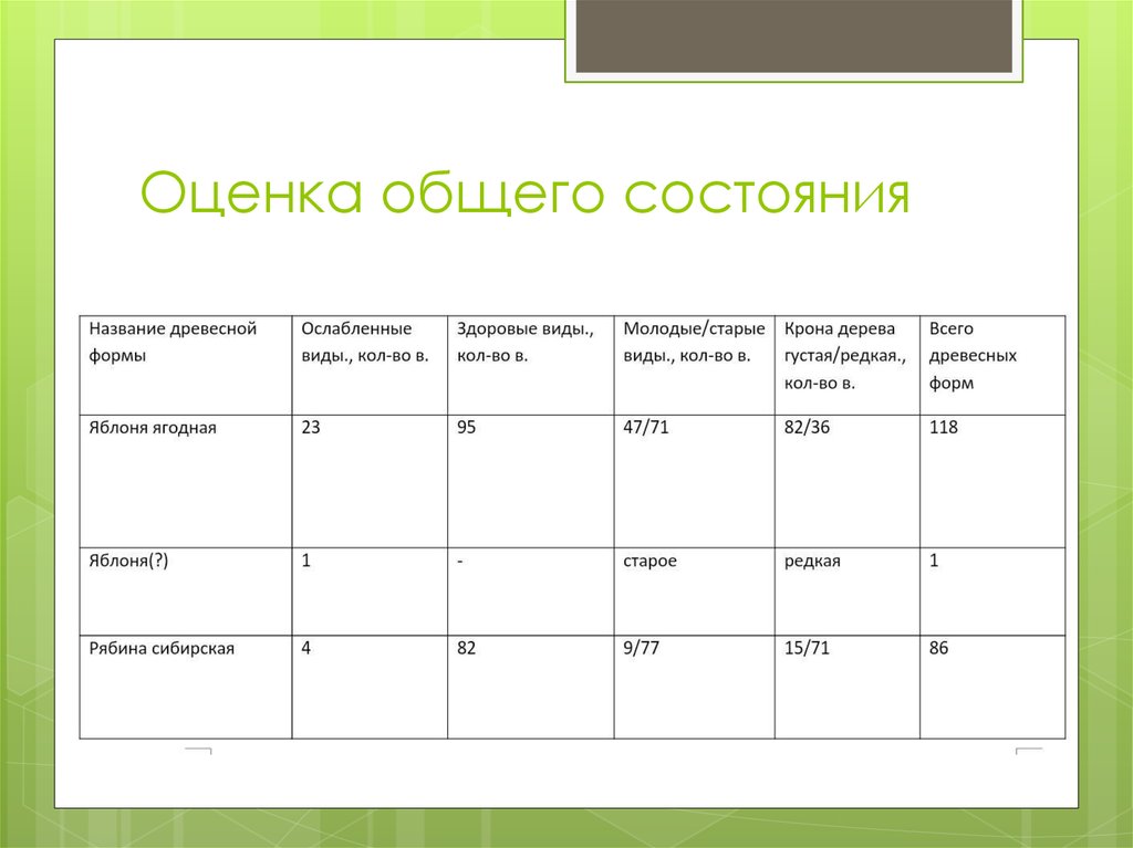 Отчеты по экологии. Оценка общего состояния ребенка. Оценка общего состояния типы. Оценка общего состояния ребенка виды. Формы составления отчетов по экологии.