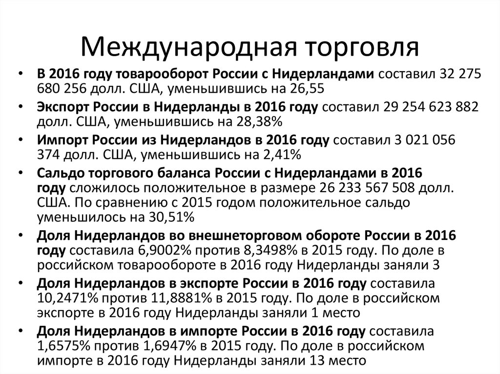 Россия в мировой экономике план