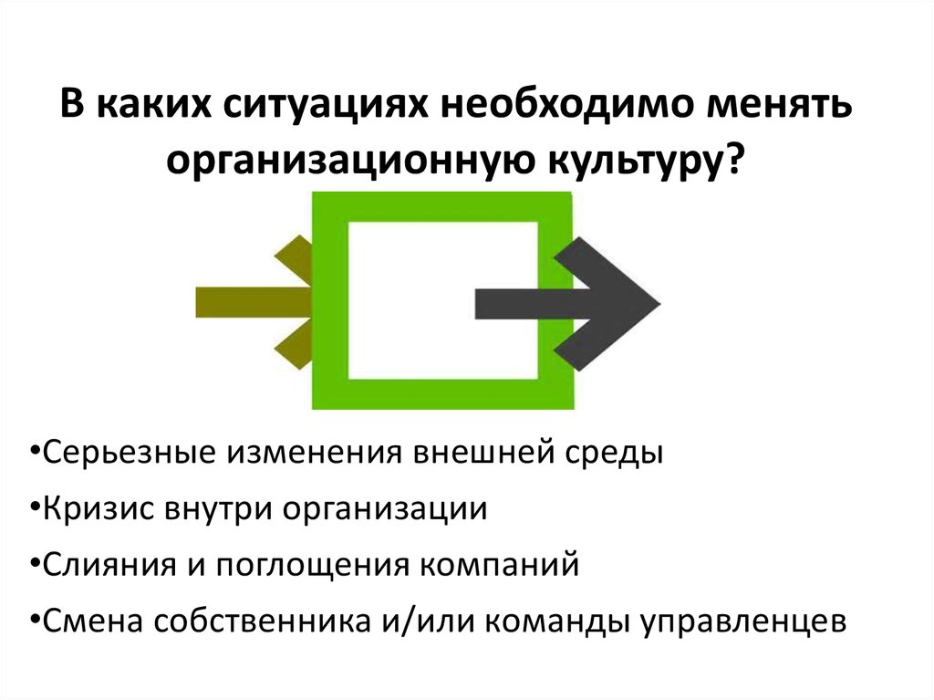 В каких ситуациях информация