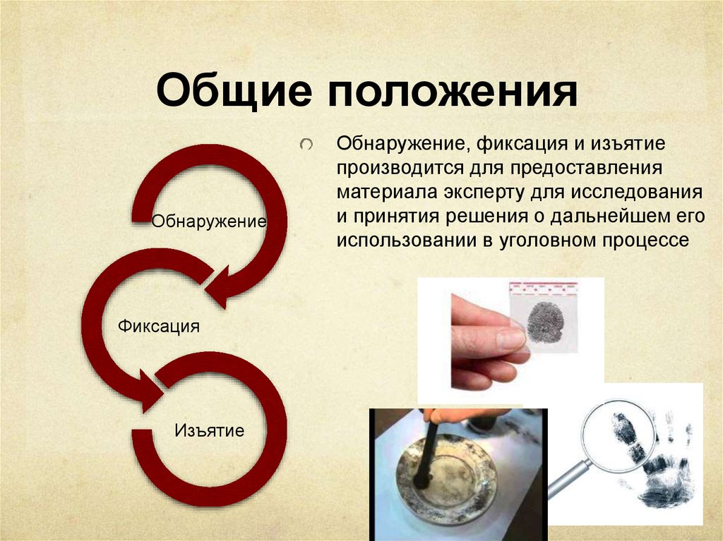 Механизм образования и классификация следов одежды