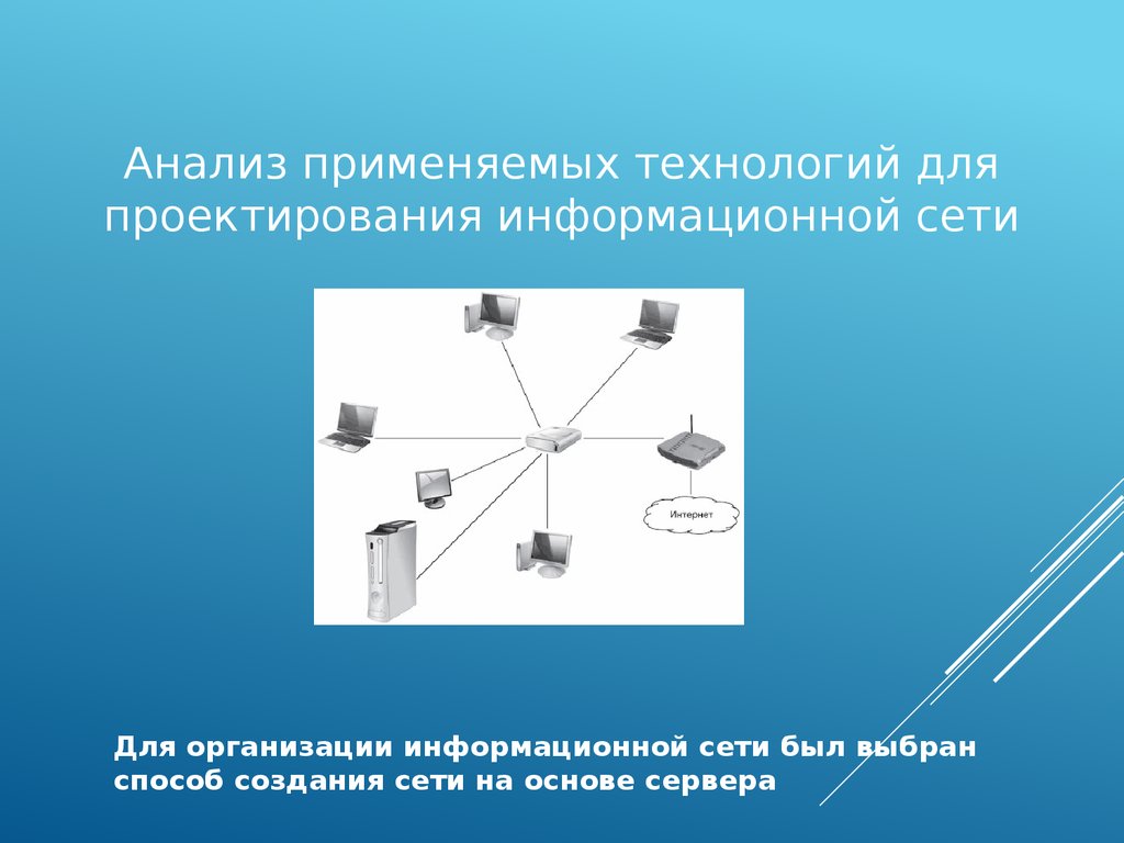 Проект сети это