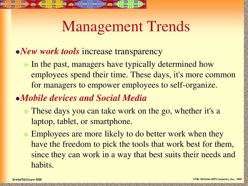 Management Trends