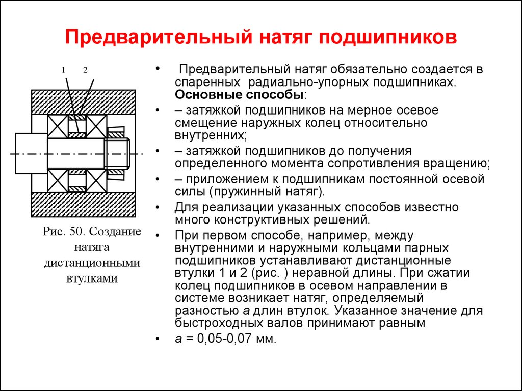 Предварительный момент. Осевой натяг радиально-упорных подшипников. Предварительный натяг подшипников качения. Внутренний зазор и предварительный натяг подшипников. Преднатяг подшипников шпинделя.