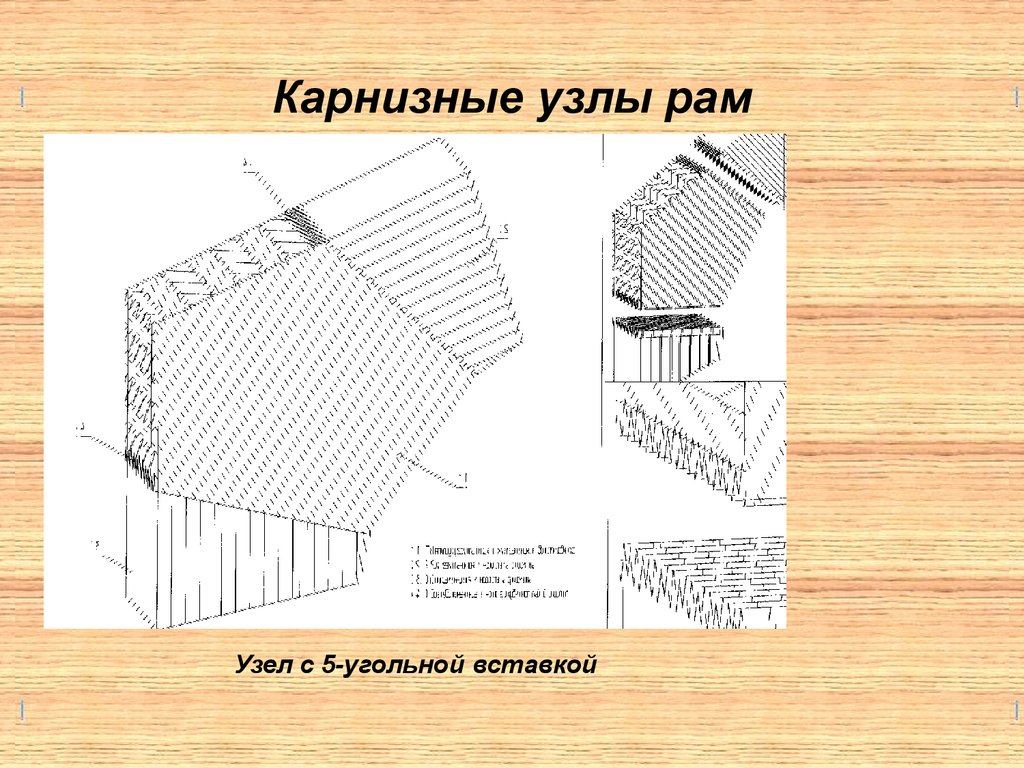 Узлы рам. Карнизный узел деревянной рамы. Карнизный узел деревянной арки. Карнизный узел рам. Карнизный узел в раме.