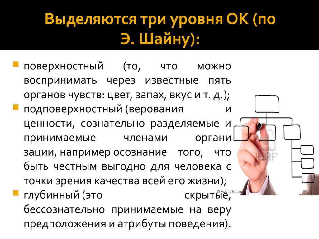 Разделяемые работниками образцы предположений веры и ожиданий это