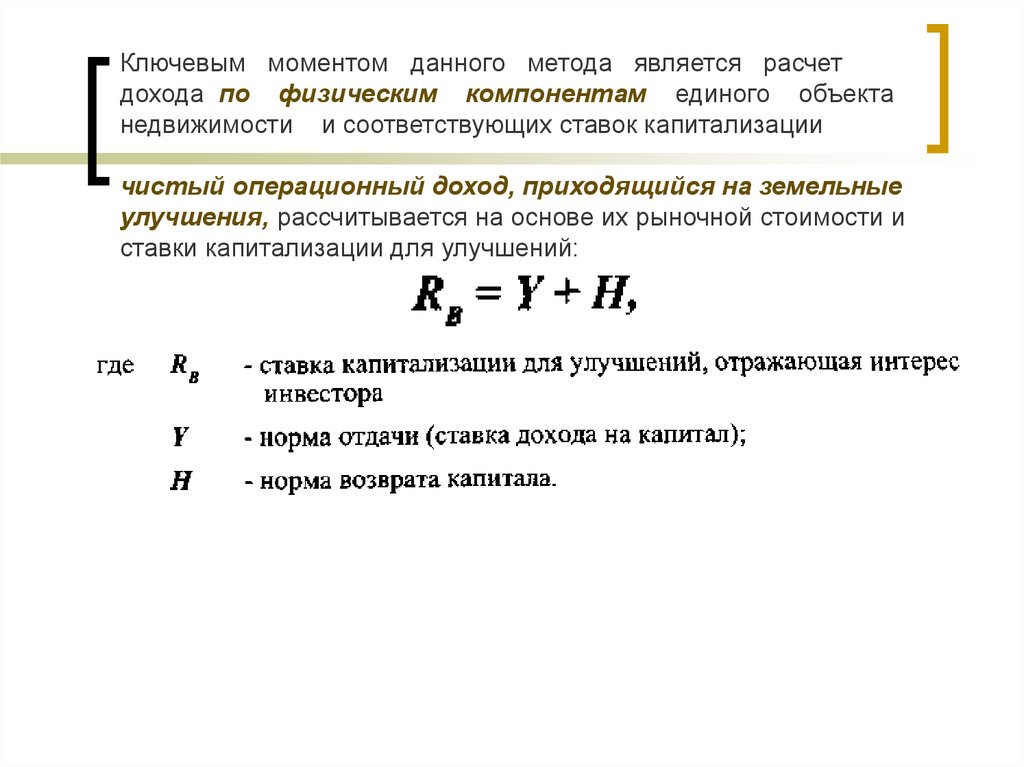 Коэффициент капитализации это