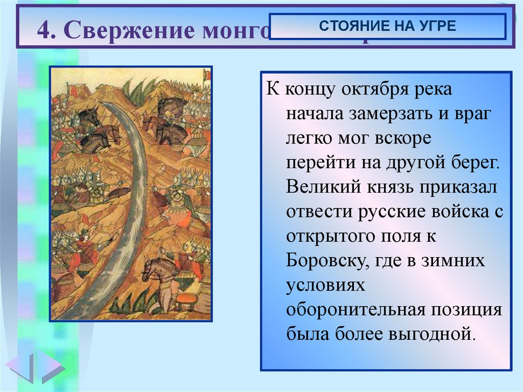 Река угра стояние на угре. Иван третий стояние на Угре. Свержение монголо-татарского Ига стояние на реке Угра. Иван 4 стояние на Угре. 1480 Стояние на реке Угре участники.