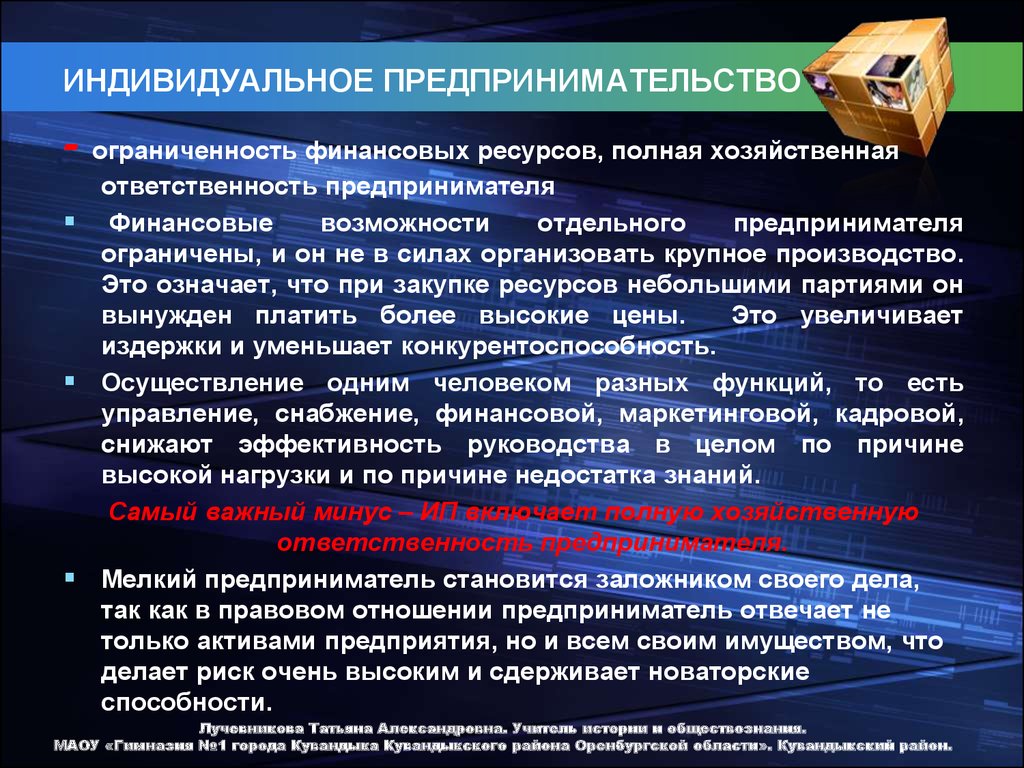 Человеческие ресурсы в предпринимательстве презентация