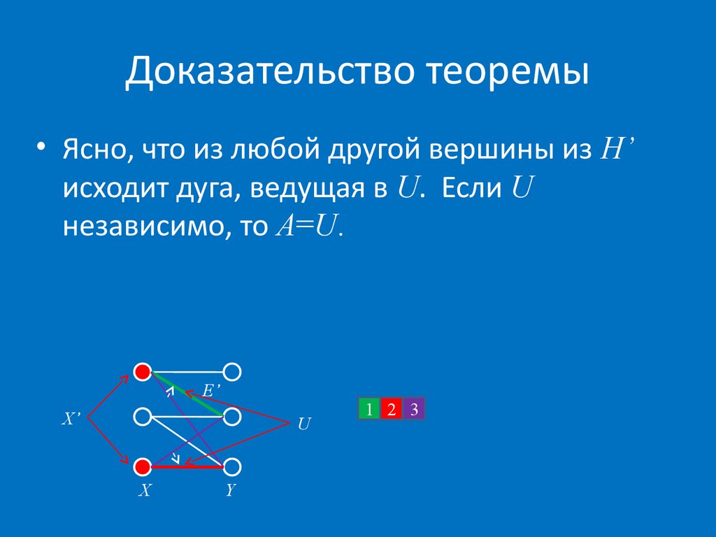 Теорема доказана будет. Доказательство теоремы. Теорема о раскраске графа. Доказать теорему 3.2.