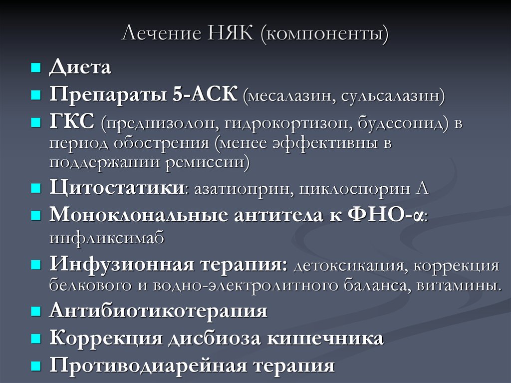 Лечение язвенного колита. Принципы терапии язвенного колита.. Препараты при язвенном колите. Язвенный колит лечение препараты. Неспецифический язвенный колит лечение.