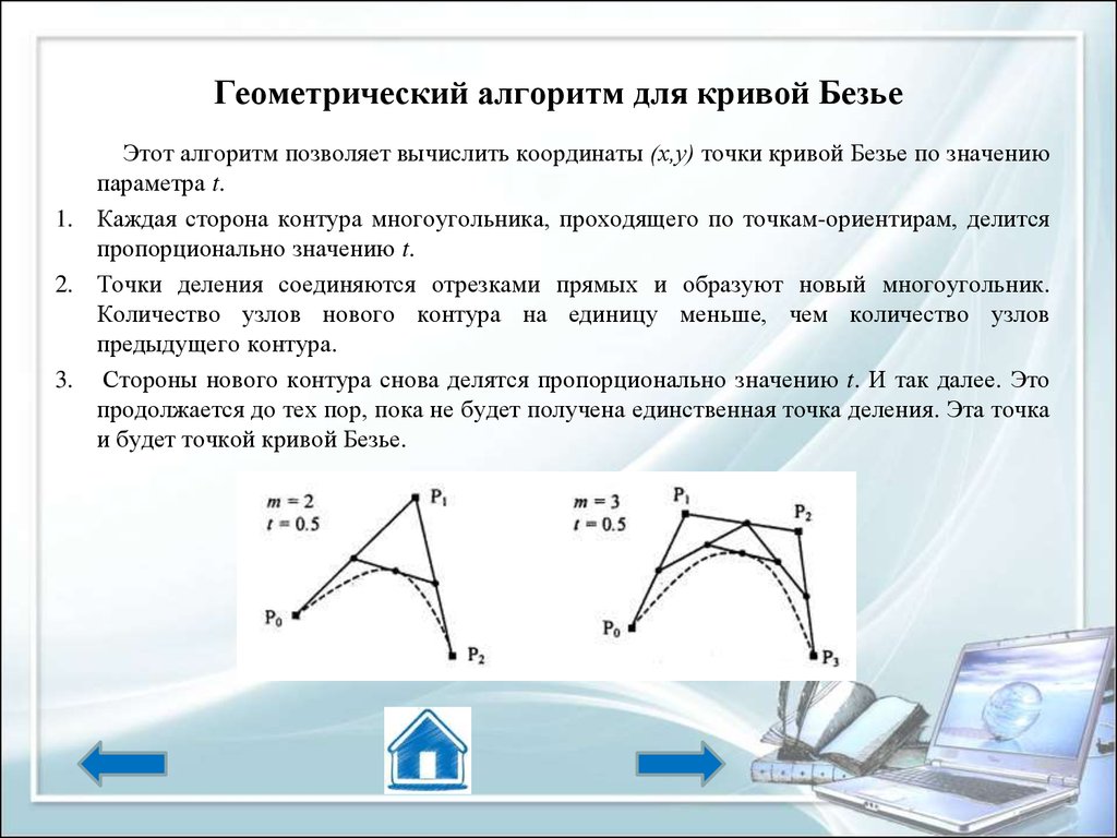 Кривые безье это