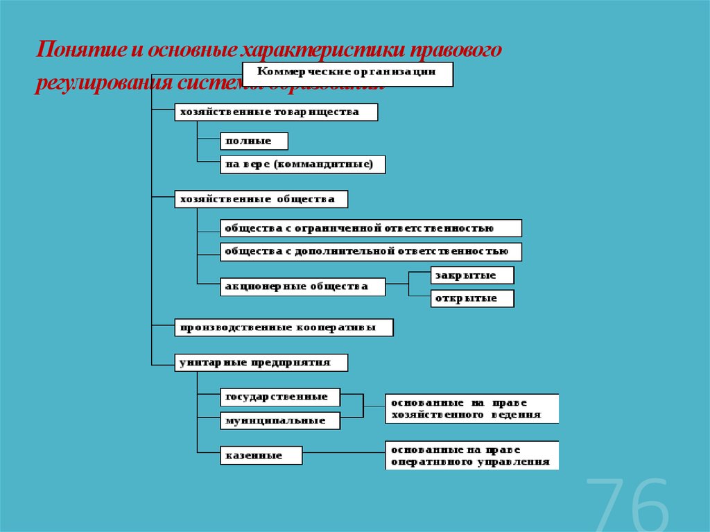 Общая правовая характеристика