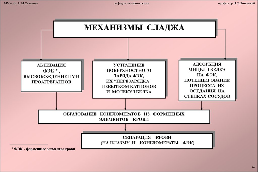 Сладж синдром рисунок