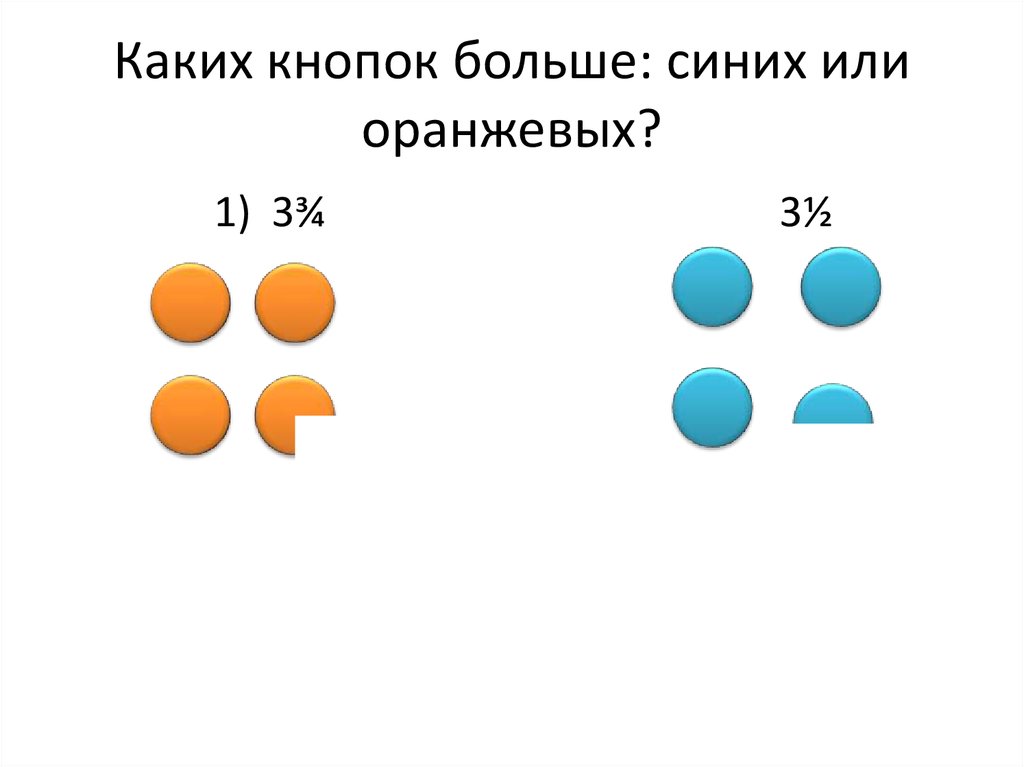 Сравни следующие