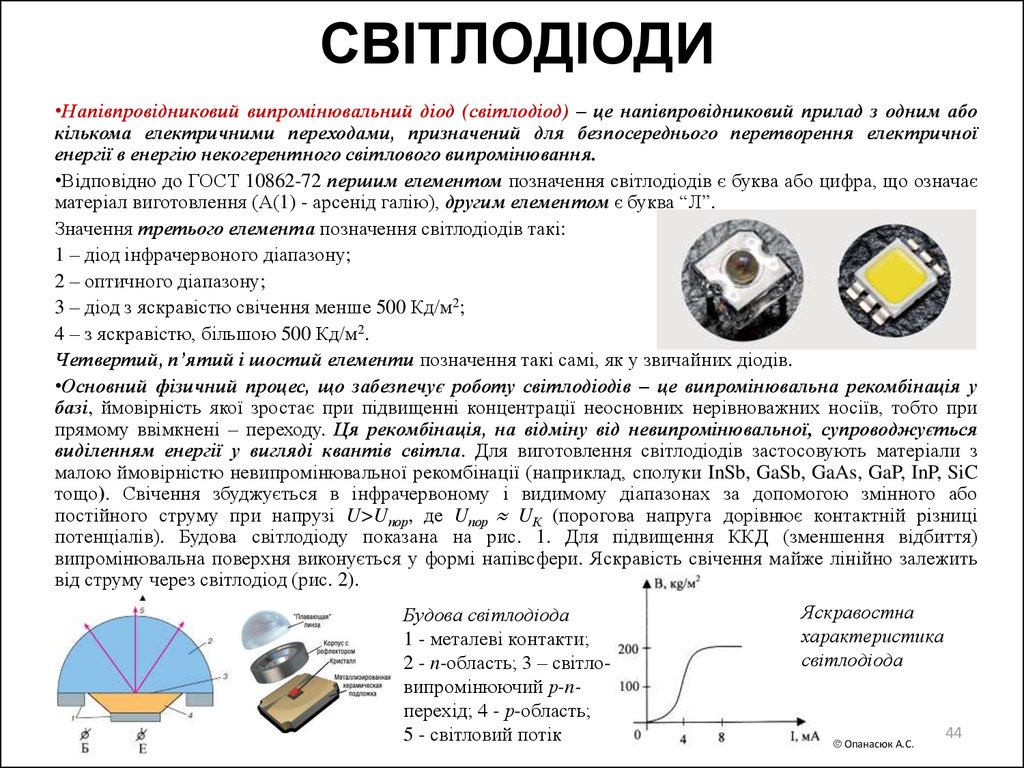 СВІТЛОДІОДИ