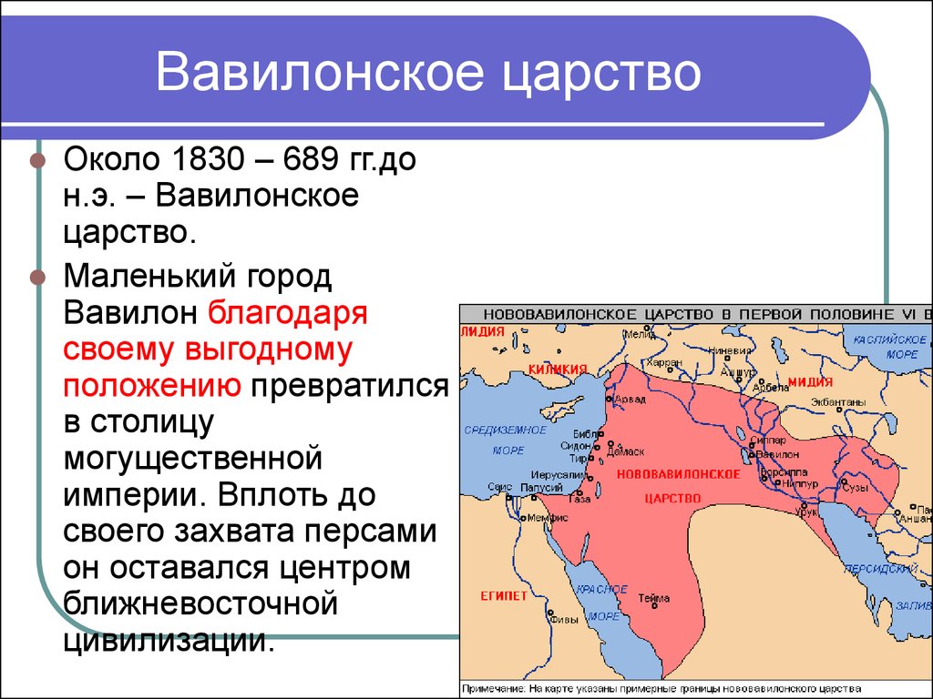 Вавилон страна в древности