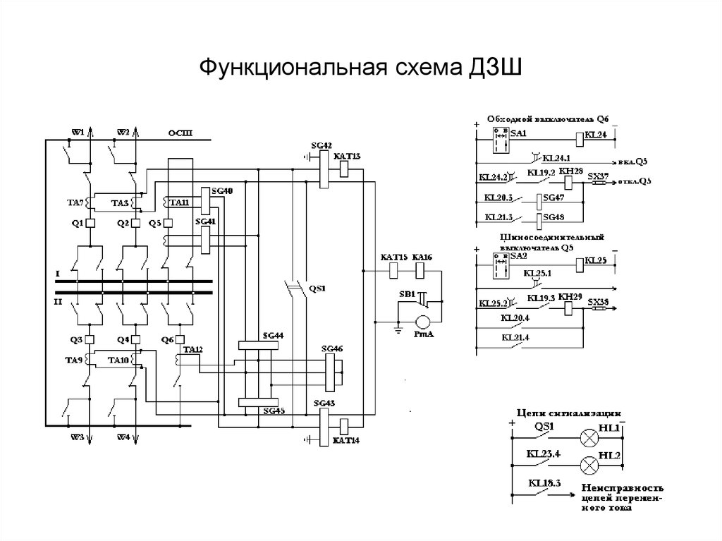 Схема дзш 110