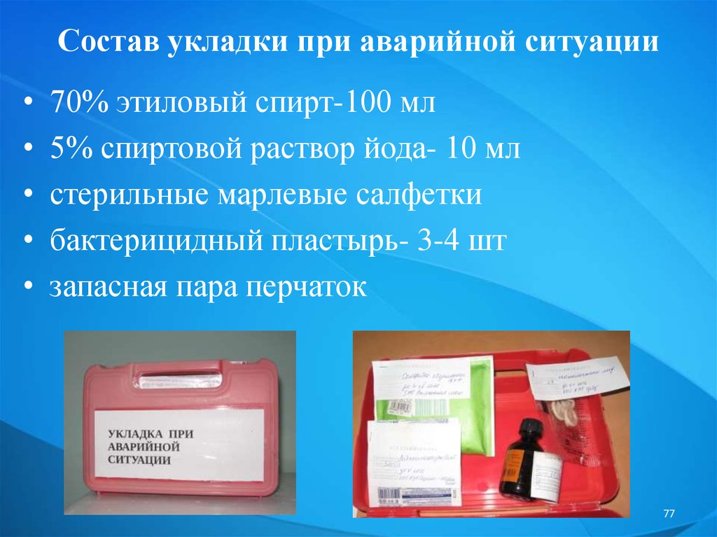 Состав укладки экстренной профилактики. Состав укладки. Состав аварийной аптечки. Экстренная укладка при парентеральных инфекциях. Состав аварийной укладки.