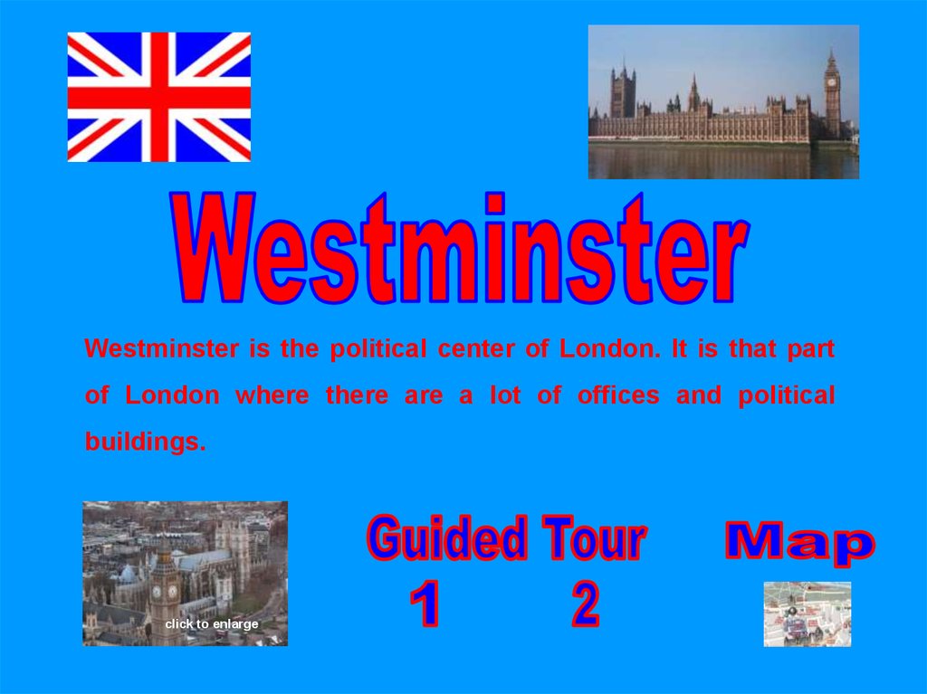 What is the political centre of london