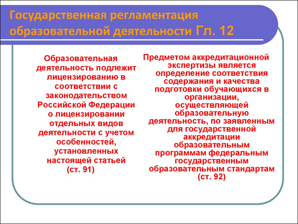 Предмет аккредитационной экспертизы образовательной деятельности. Государственная регламентация образовательной деятельности. Какие виды образовательной деятельности подлежат лицензированию. Какие виды деятельности подлежат лицензированию. Государственной регистрации в рф подлежат