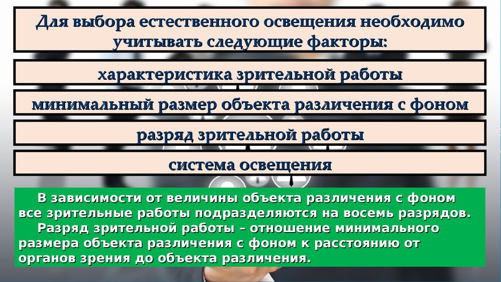 Следующий фактор. Факторы для выбора естественного освещения. Назовите факторы для выбора естественного освещения. Факторы влияющие на естественное освещение. Факторы, определяющие уровень естественной освещенности помещения..