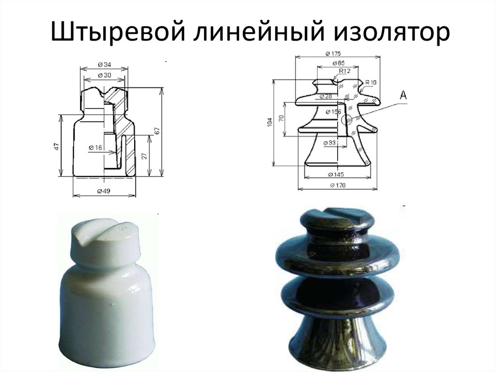 Изолятор линейный подвесной