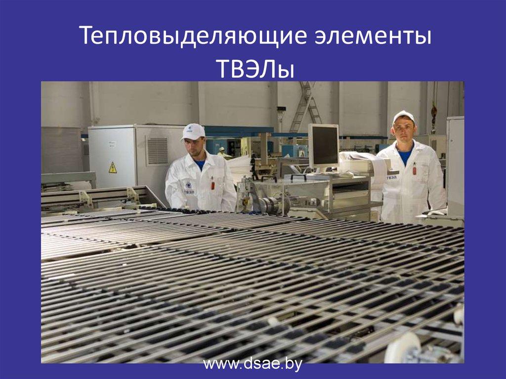 Тепловыделяющие элементы ТВЭЛы