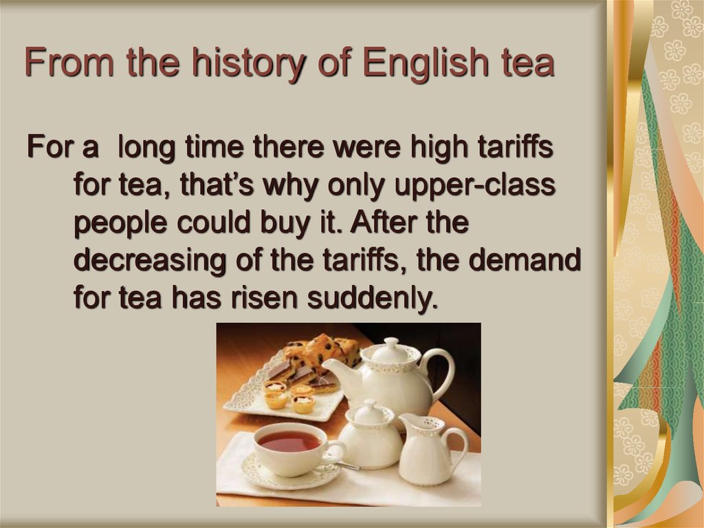 british tea culture essay