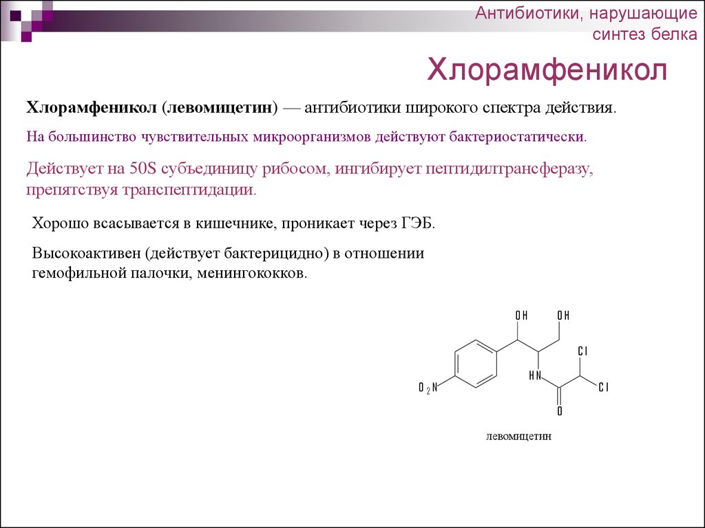 Антибиотики гэб. Агонисты и антагонисты.