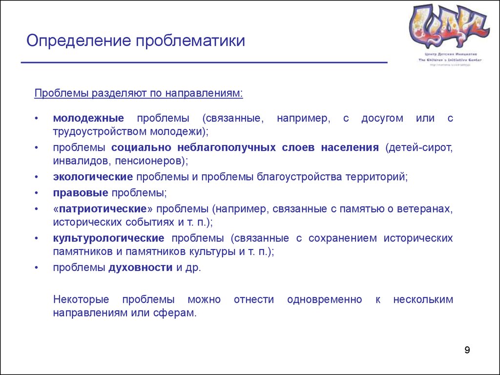 Создание пособия. Определение проблематики. Выявление проблематики. Проблематика примеры. Описание проблематики.