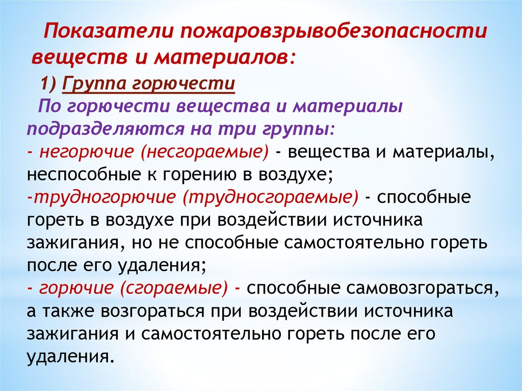 На какие группы по воспламеняемости подразделяются. Материалы по горючести делятся. Классификация веществ и материалов по горючести. Горючие трудногорючие и негорючие вещества. Негорючие вещества и материалы.