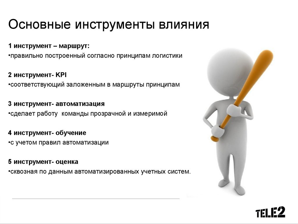 Инструментами клиента