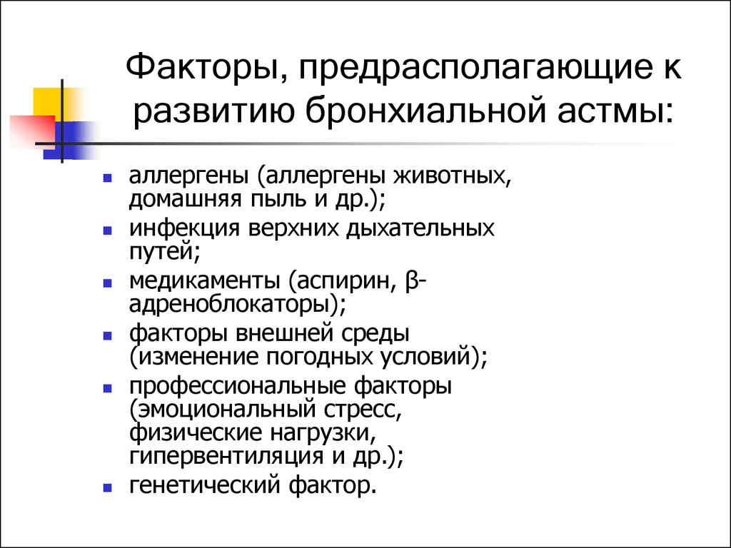 План сестринского ухода при бронхиальной астме у детей