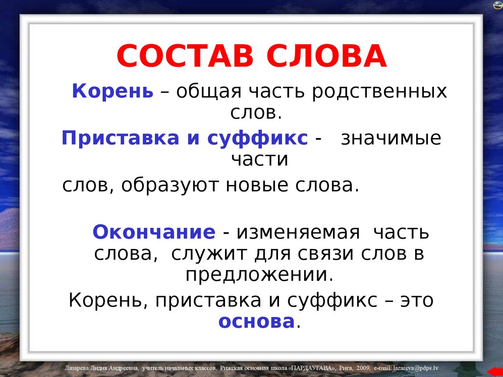 Состав основы слова. Правила по русскому языку приставки суффиксы и окончания. Части слова. Корень это часть слова. Приставка корень суффикс окончание.