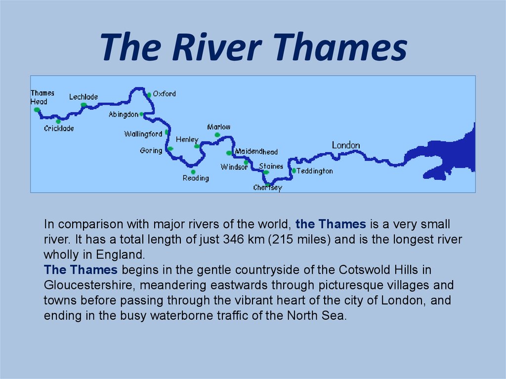 The River Thames 