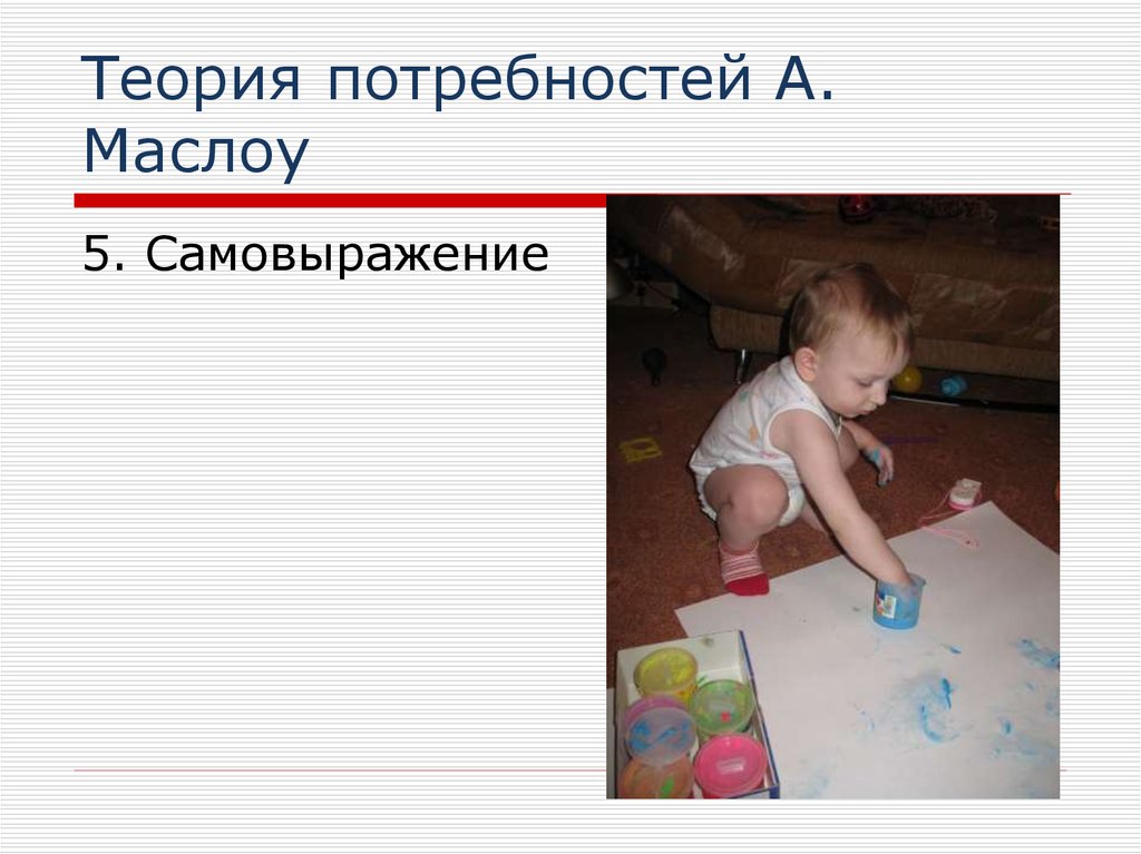 Теория потребностей А. Маслоу